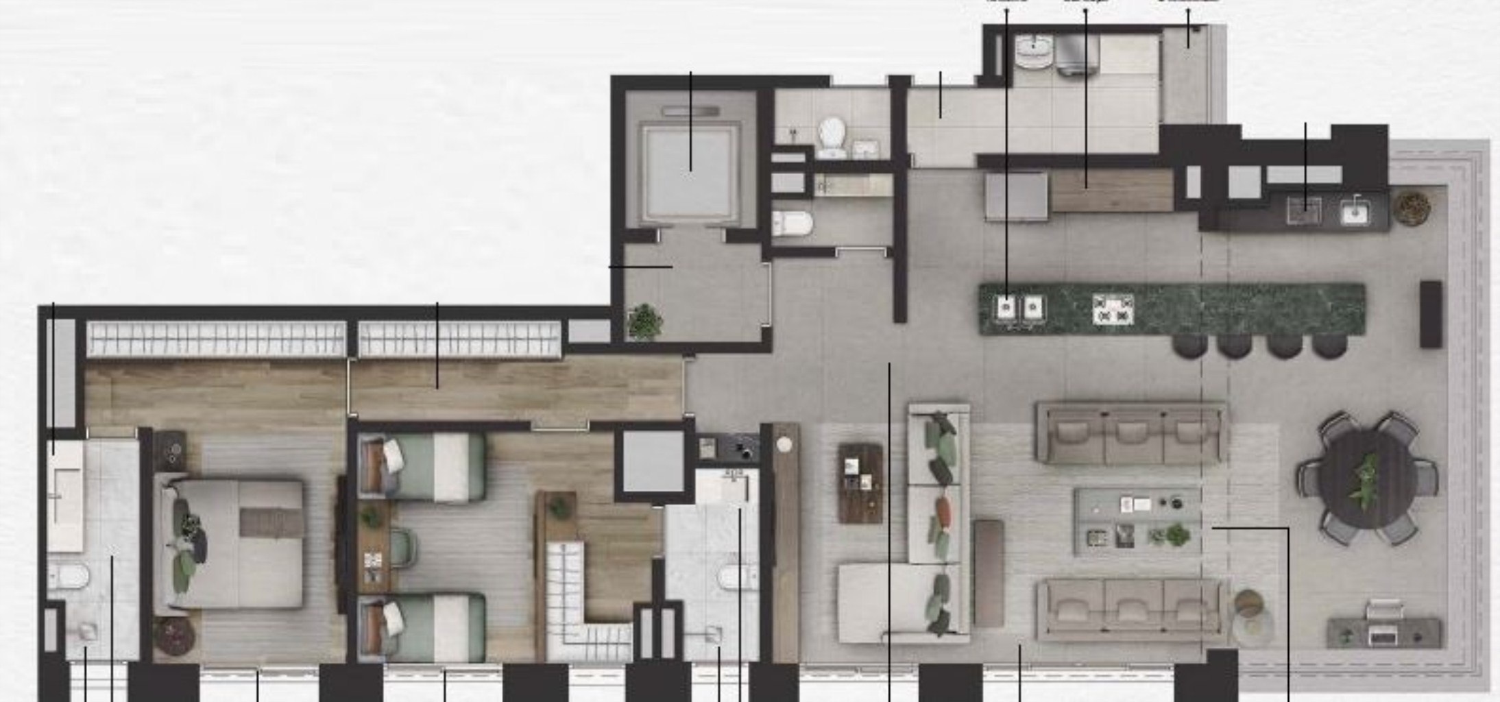 APARTAMENTO RESIDENCIAL em São Paulo - SP, Itaim Bibi