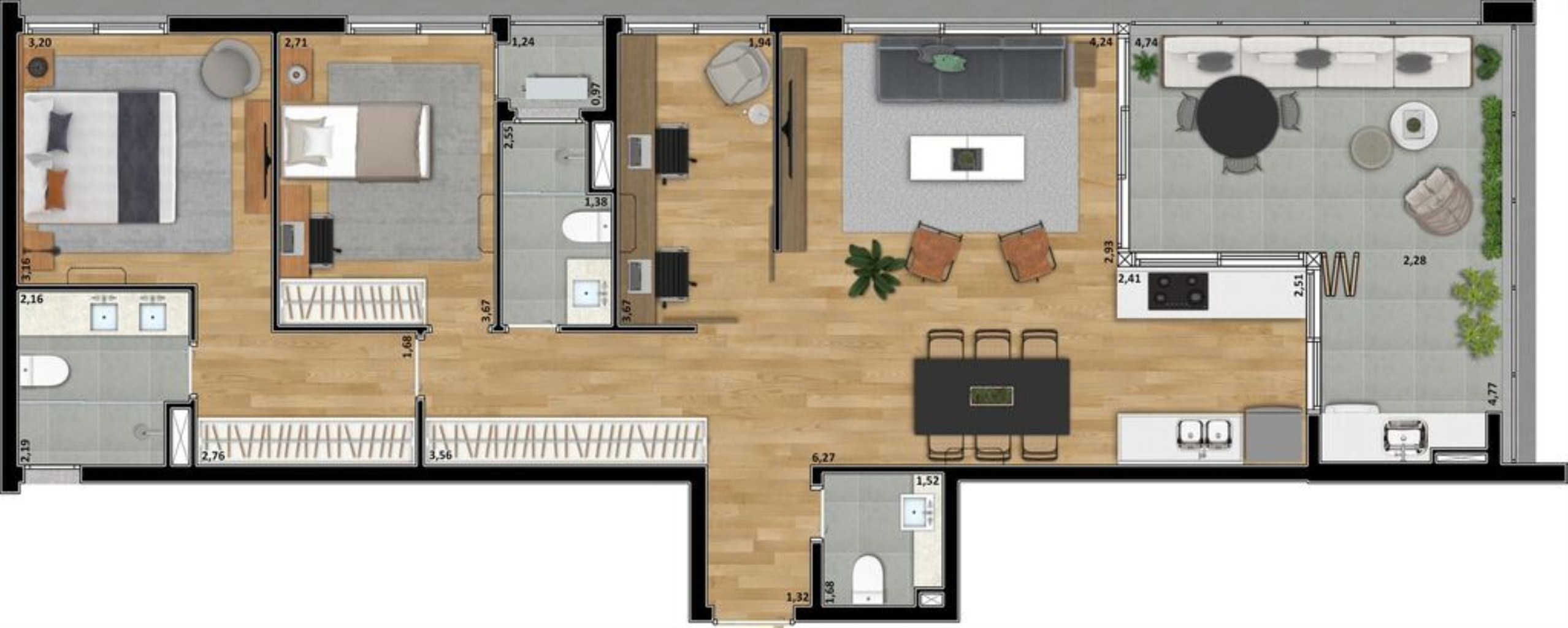 APARTAMENTO RESIDENCIAL em São Paulo - SP, Perdizes