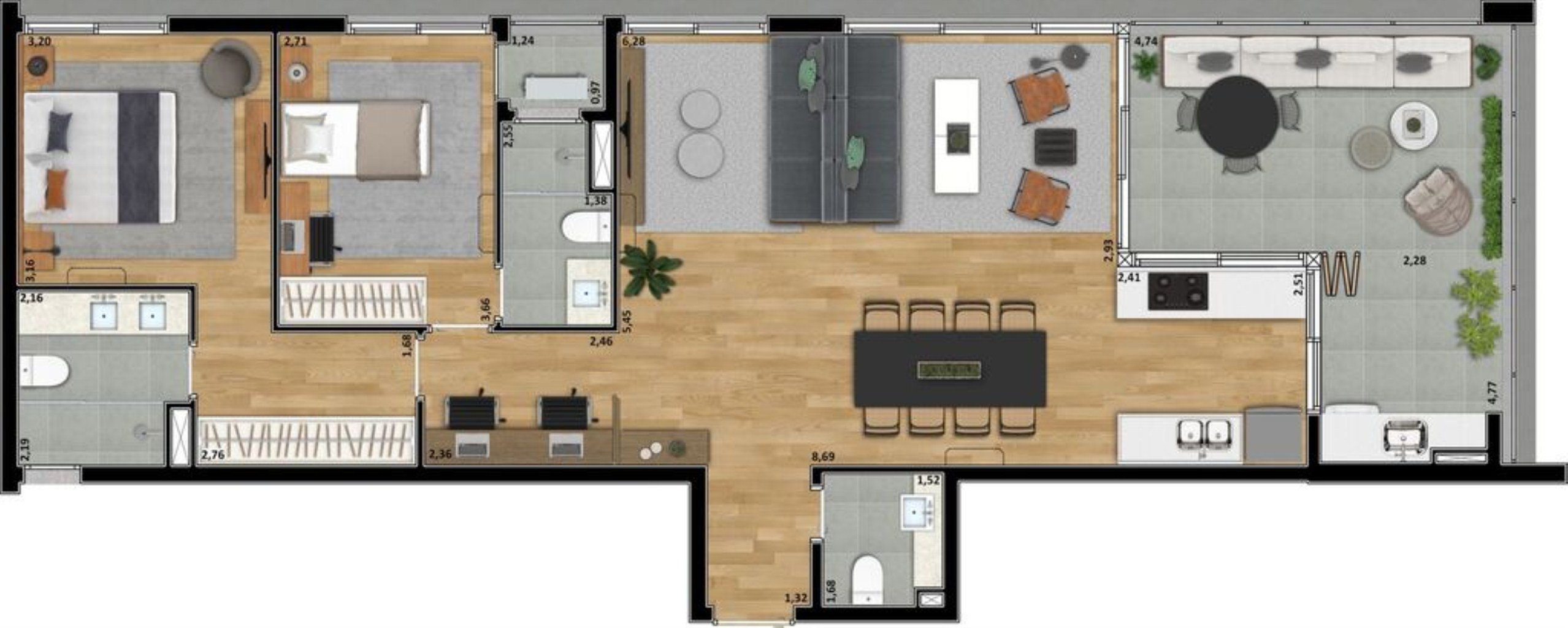 APARTAMENTO RESIDENCIAL em São Paulo - SP, Perdizes