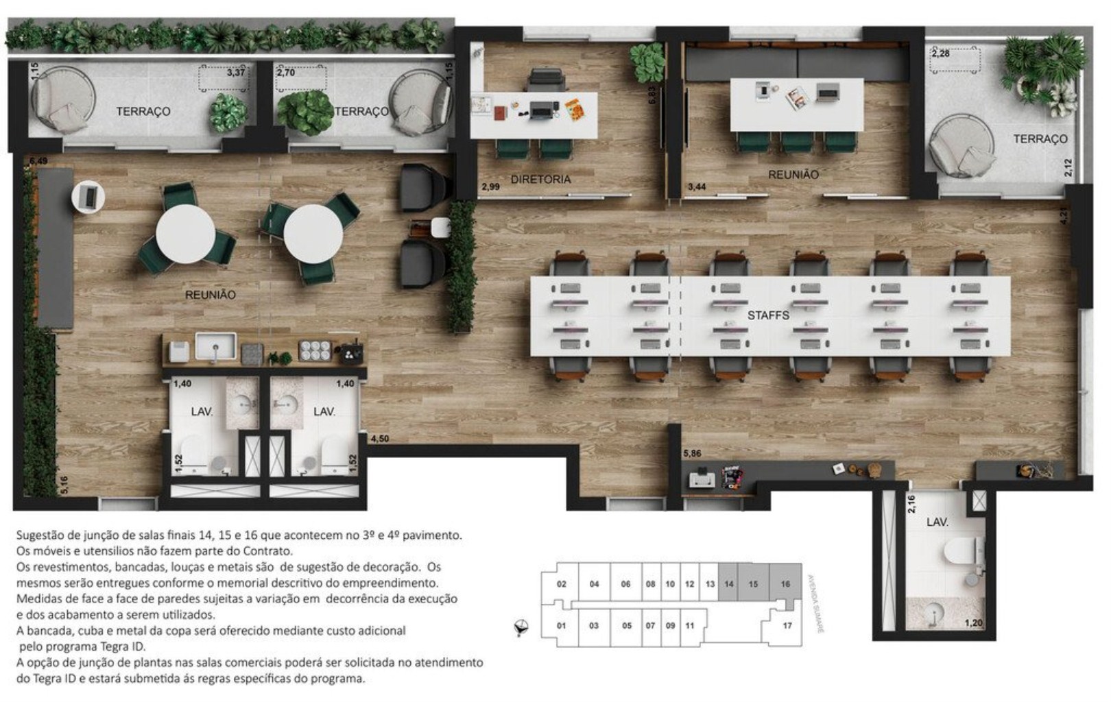 Sala-Conjunto, 42 m² - Foto 7