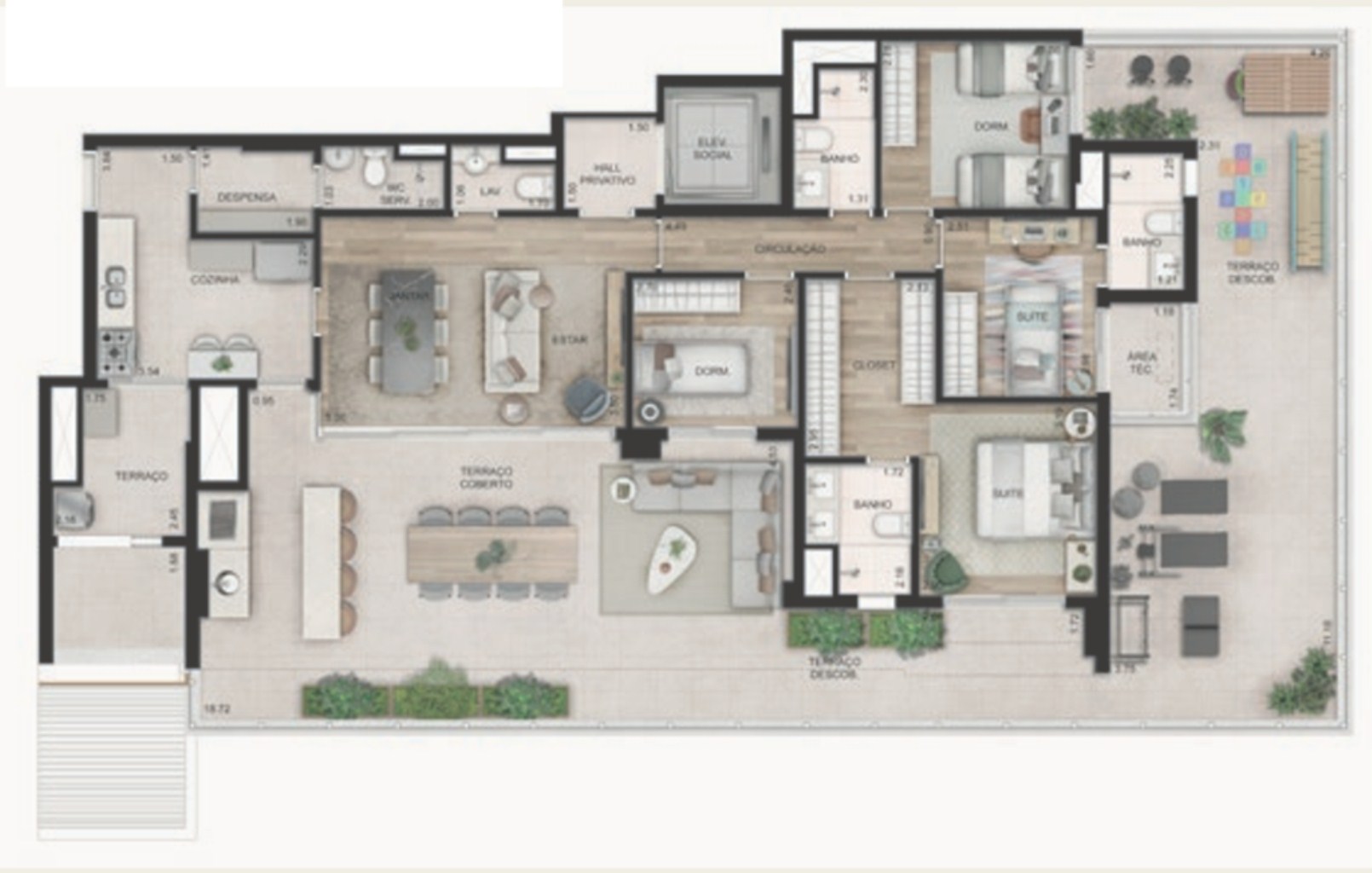 Apartamento, 4 quartos, 156 m² - Foto 26