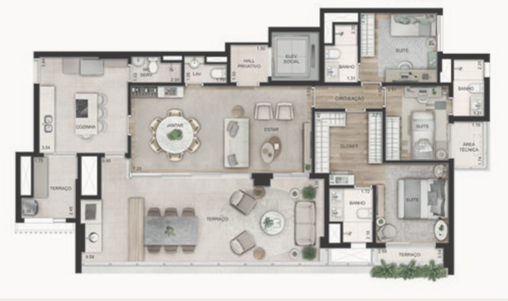 Apartamento, 4 quartos, 156 m² - Foto 23