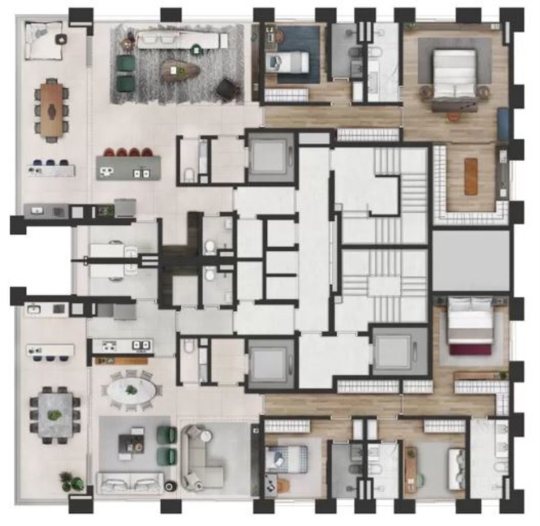 APARTAMENTO RESIDENCIAL em São Paulo - SP, Itaim Bibi