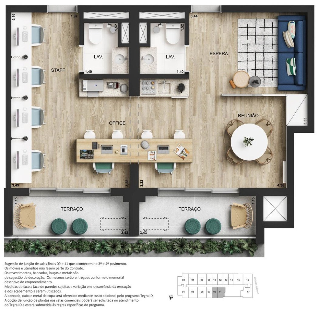 Sala-Conjunto, 42 m² - Foto 5