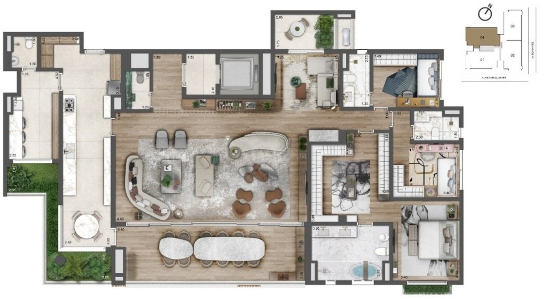 APARTAMENTO RESIDENCIAL em São Paulo - SP, Moema