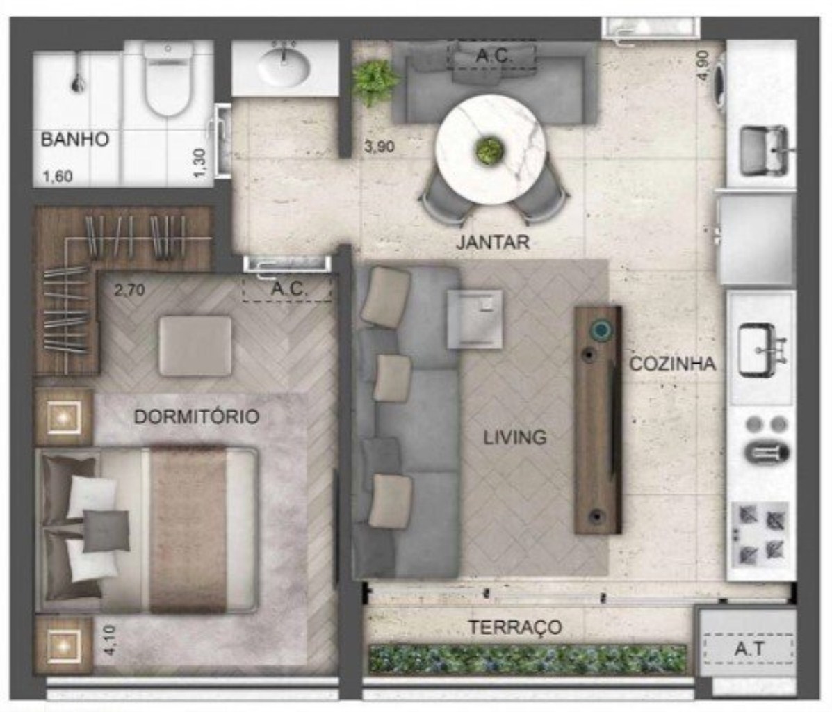 APARTAMENTO RESIDENCIAL em São Paulo - SP, Perdizes