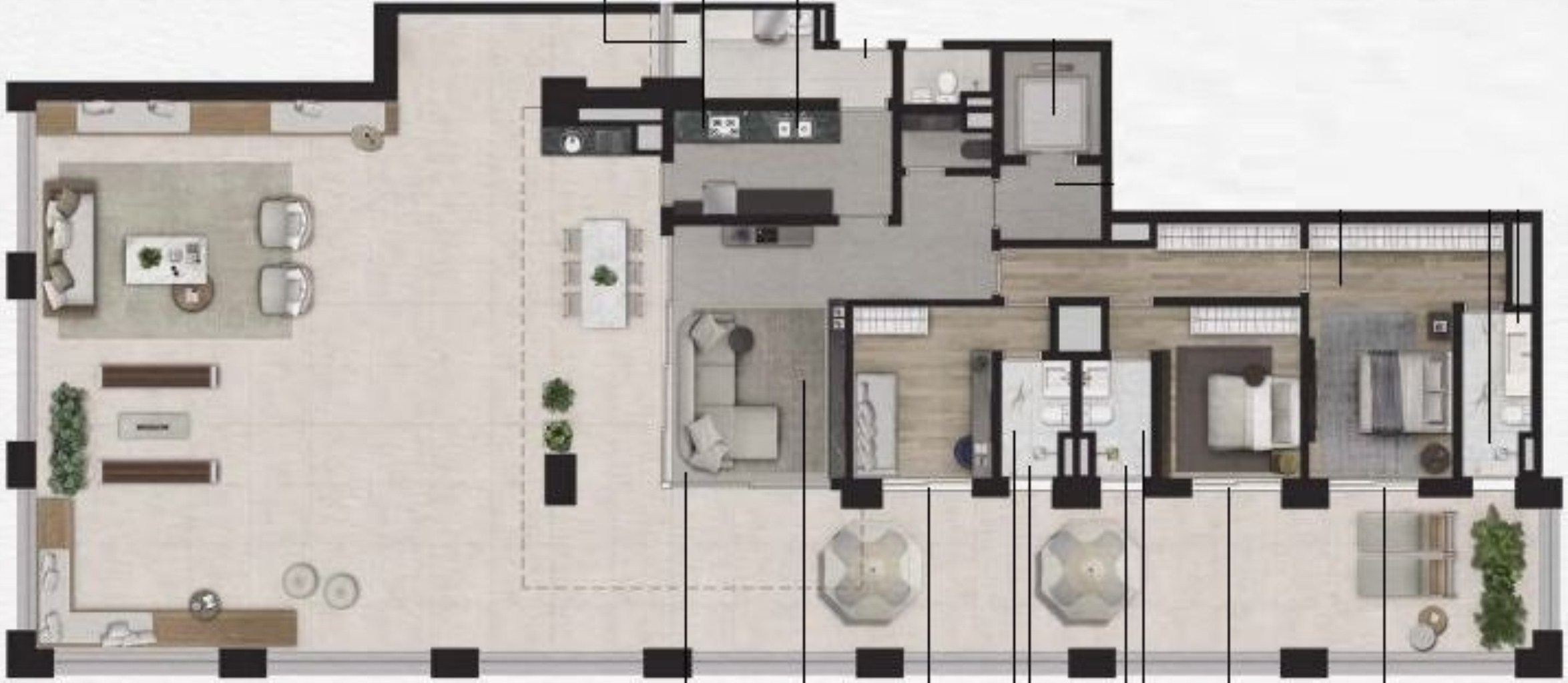 APARTAMENTO RESIDENCIAL em São Paulo - SP, Itaim Bibi