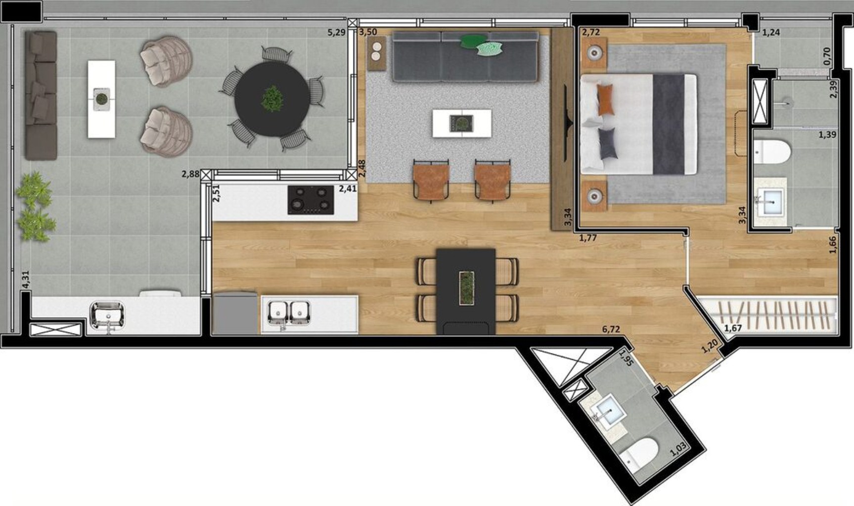APARTAMENTO RESIDENCIAL em São Paulo - SP, Perdizes
