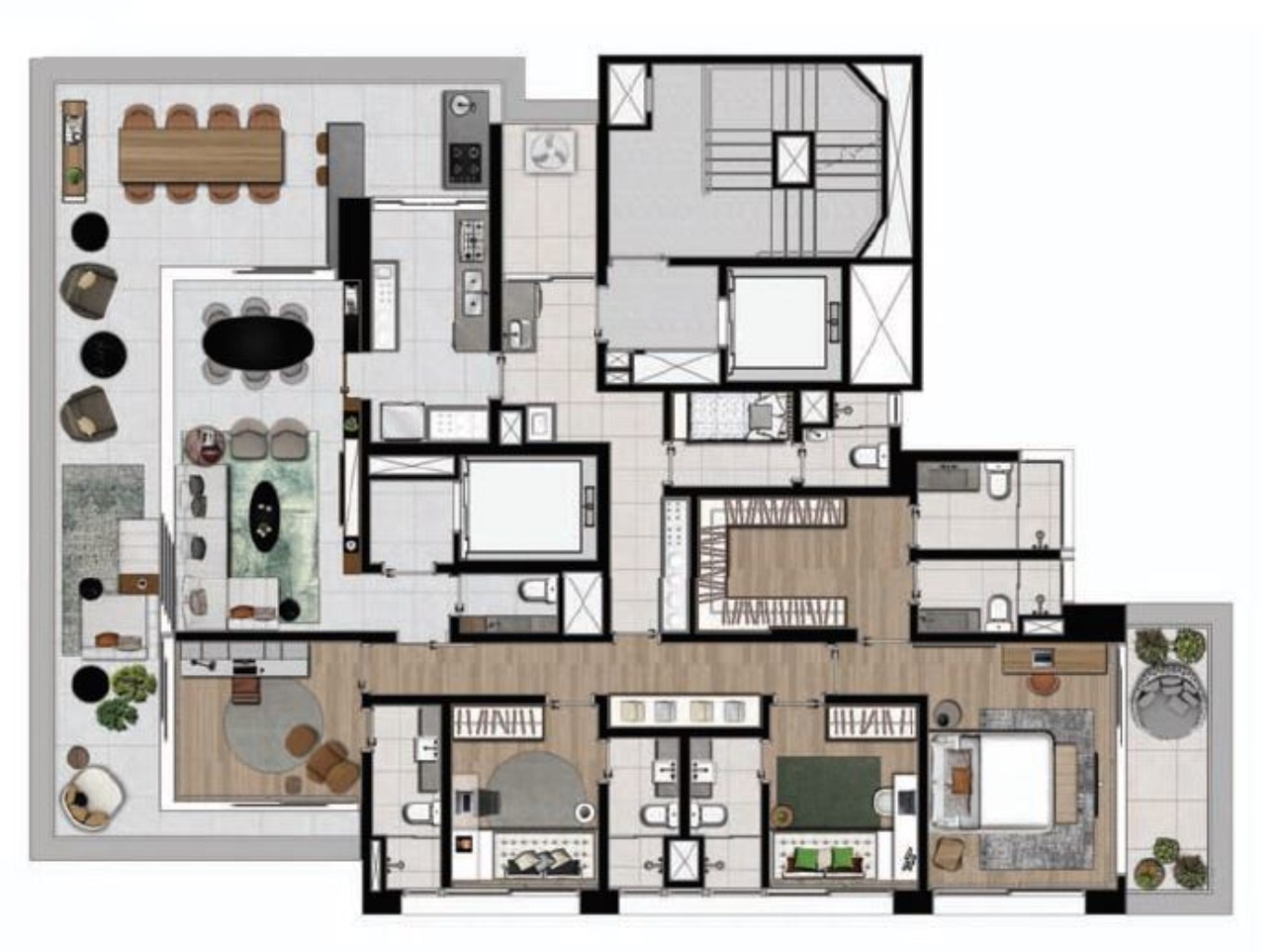 APARTAMENTO RESIDENCIAL em São Paulo - SP, Itaim Bibi