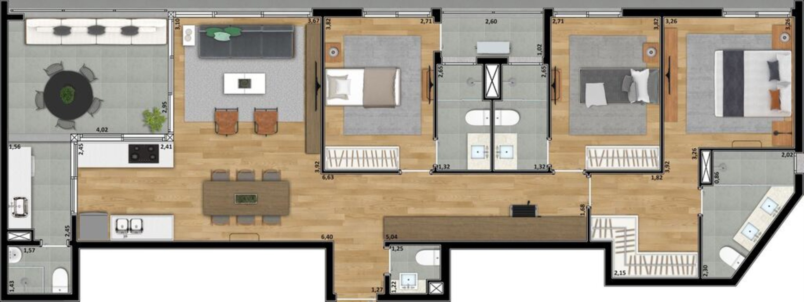 APARTAMENTO RESIDENCIAL em São Paulo - SP, Perdizes