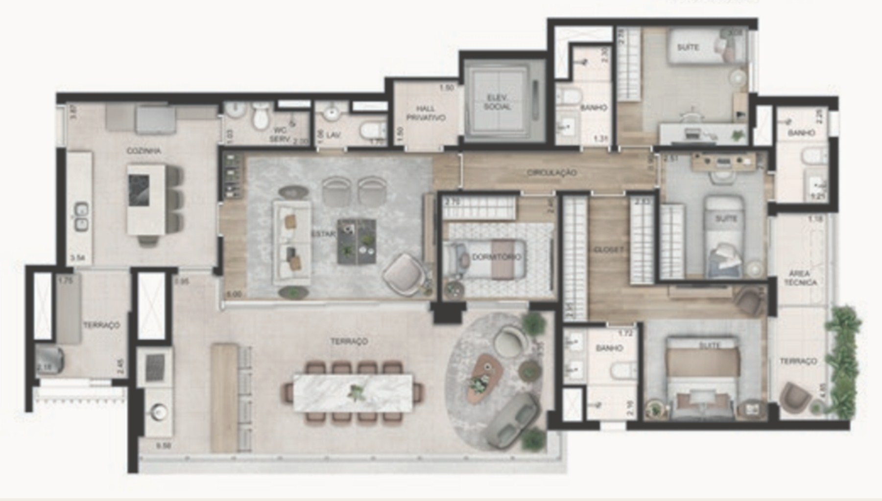 Apartamento, 4 quartos, 156 m² - Foto 25