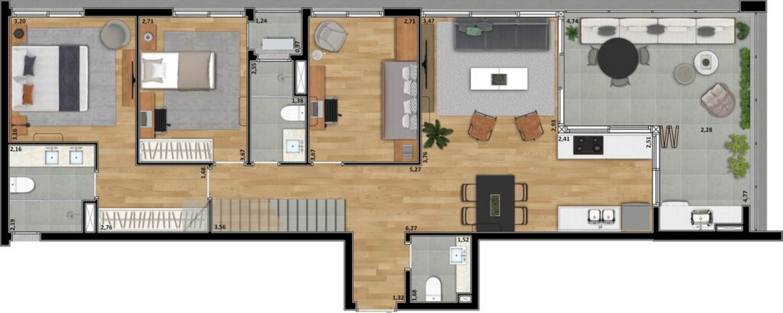 APARTAMENTO RESIDENCIAL em São Paulo - SP, Perdizes