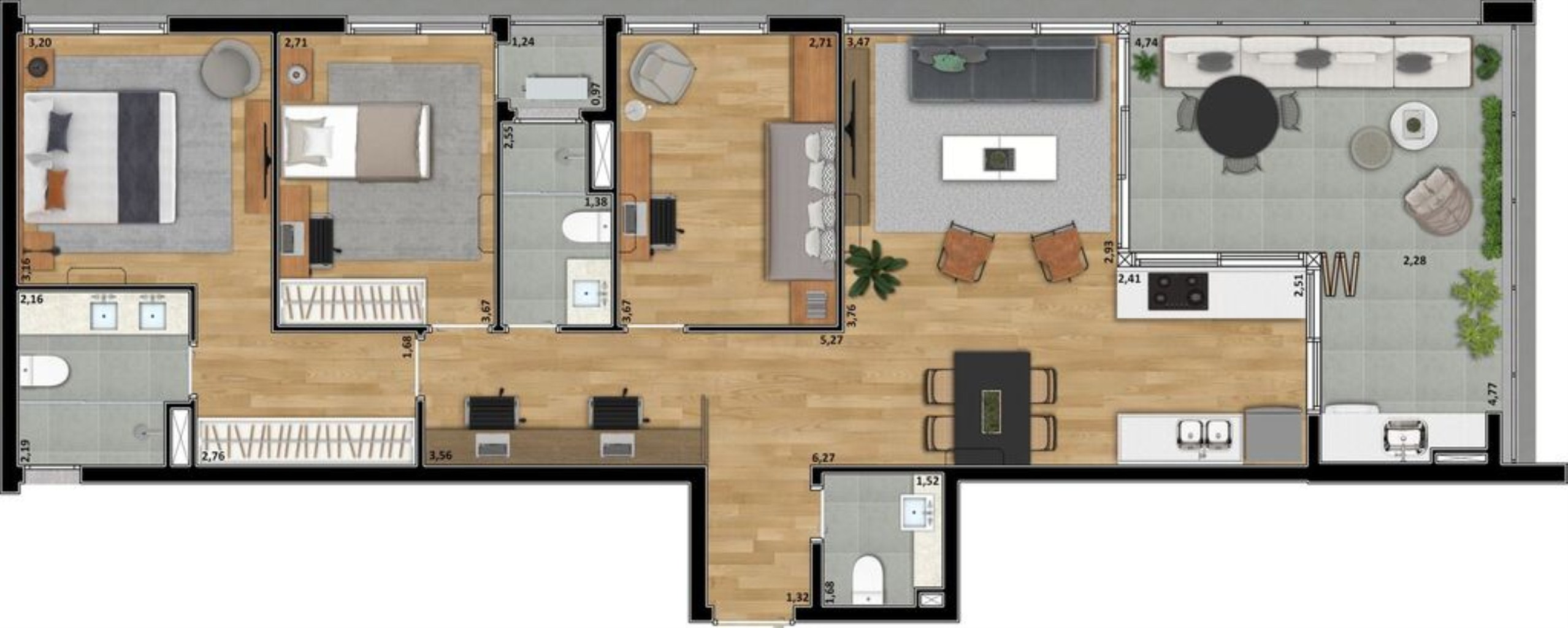 APARTAMENTO RESIDENCIAL em São Paulo - SP, Perdizes