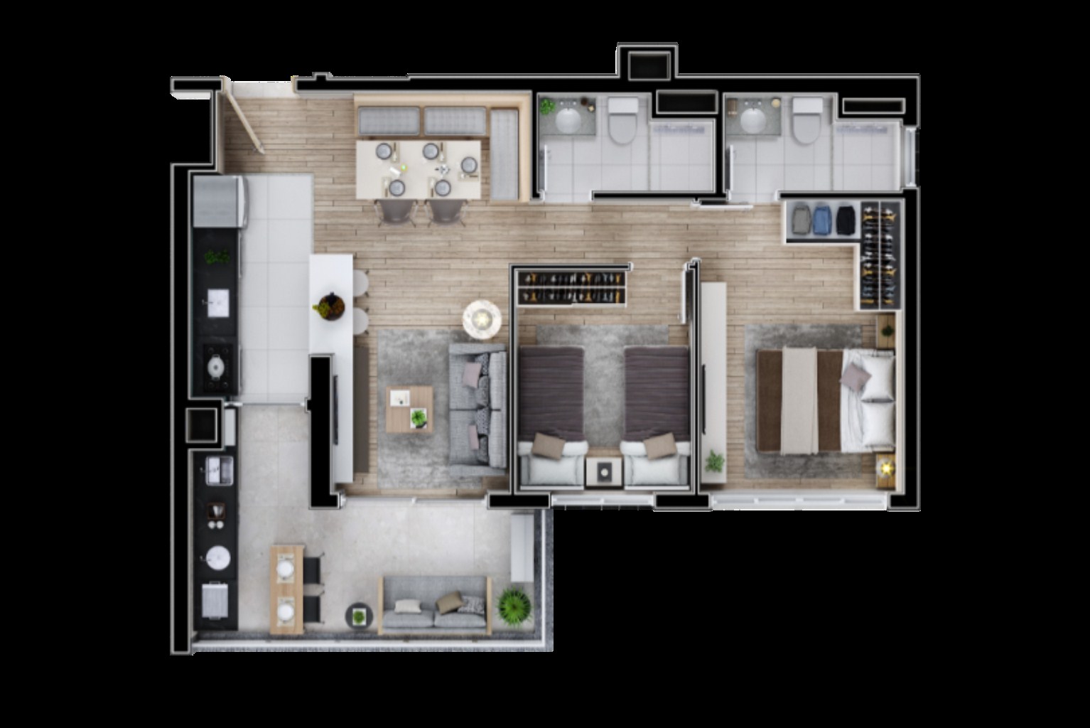 APARTAMENTO RESIDENCIAL em São Paulo - SP, Paraíso