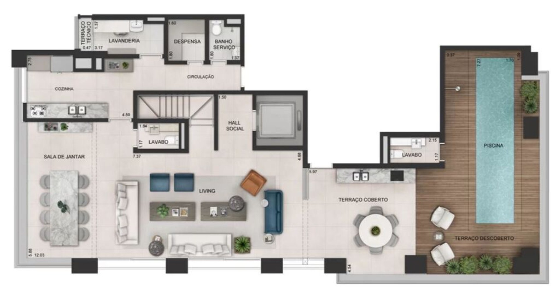 APARTAMENTO RESIDENCIAL em São Paulo - SP, Itaim Bibi