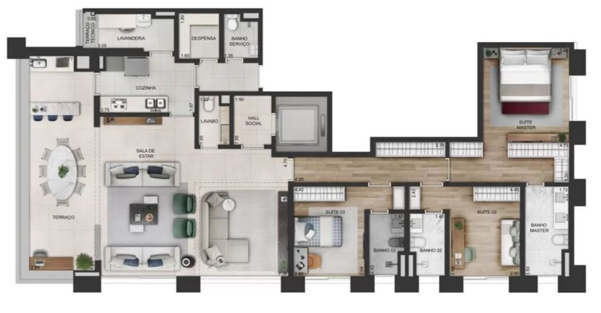 APARTAMENTO RESIDENCIAL em São Paulo - SP, Itaim Bibi