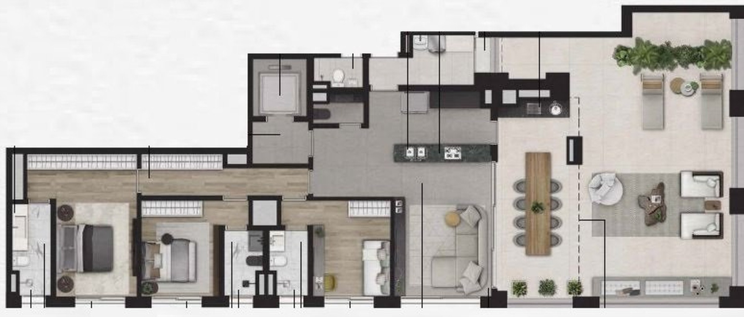 APARTAMENTO RESIDENCIAL em São Paulo - SP, Itaim Bibi