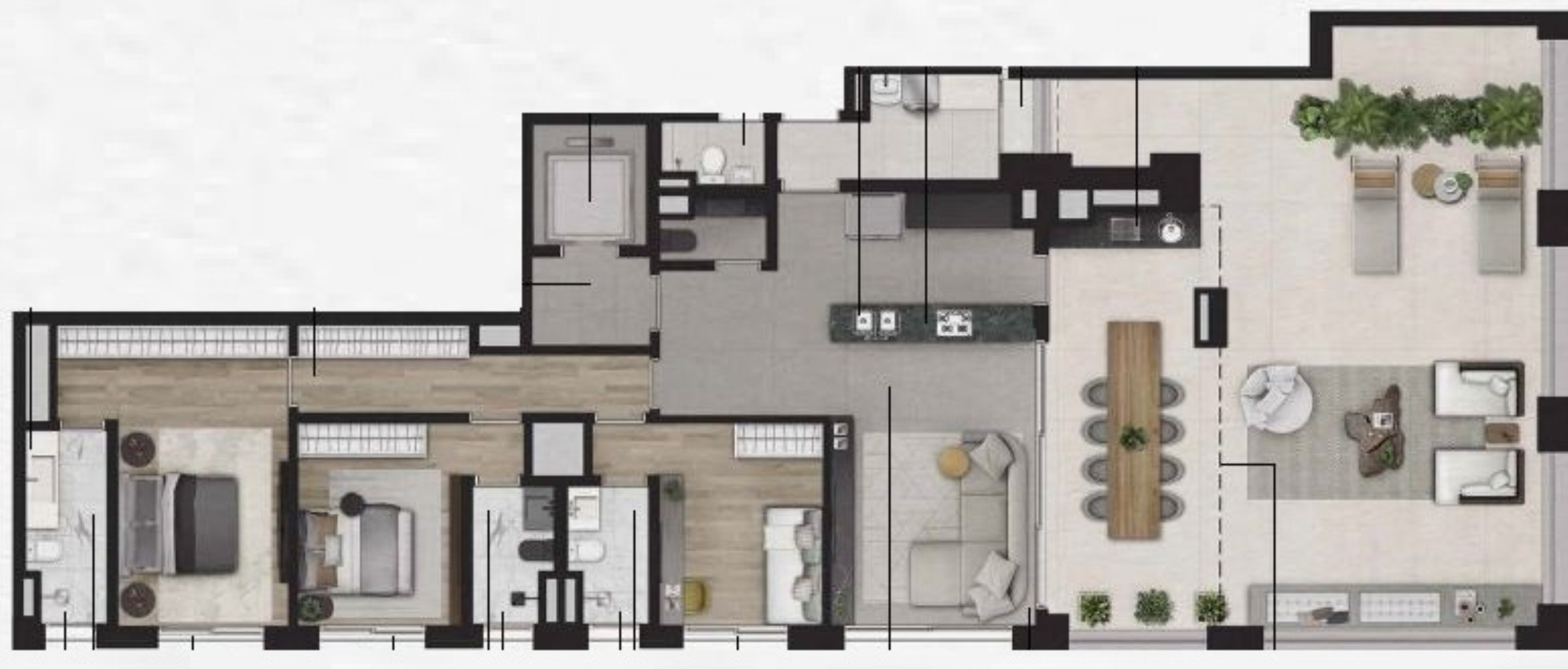 APARTAMENTO RESIDENCIAL em São Paulo - SP, Itaim Bibi