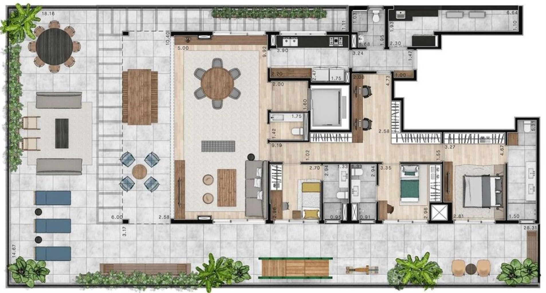 APARTAMENTO RESIDENCIAL em São Paulo - SP, Cerqueira César