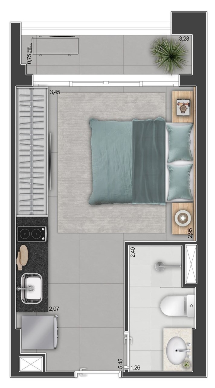 APARTAMENTO RESIDENCIAL em São Paulo - SP, Bela Vista