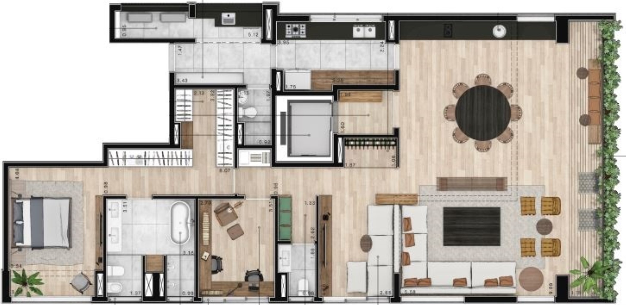 APARTAMENTO RESIDENCIAL em São Paulo - SP, Cerqueira César