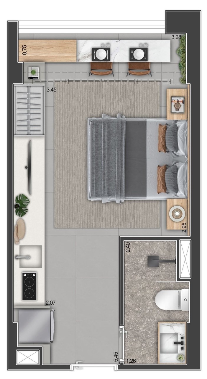 APARTAMENTO RESIDENCIAL em São Paulo - SP, Bela Vista
