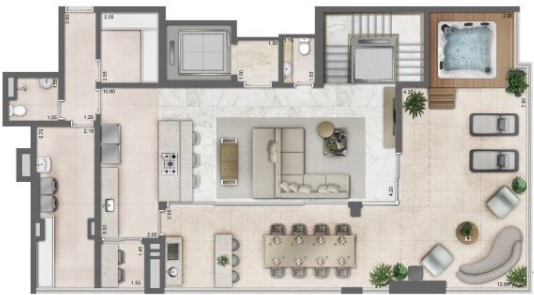 APARTAMENTO RESIDENCIAL em São Paulo - SP, Perdizes