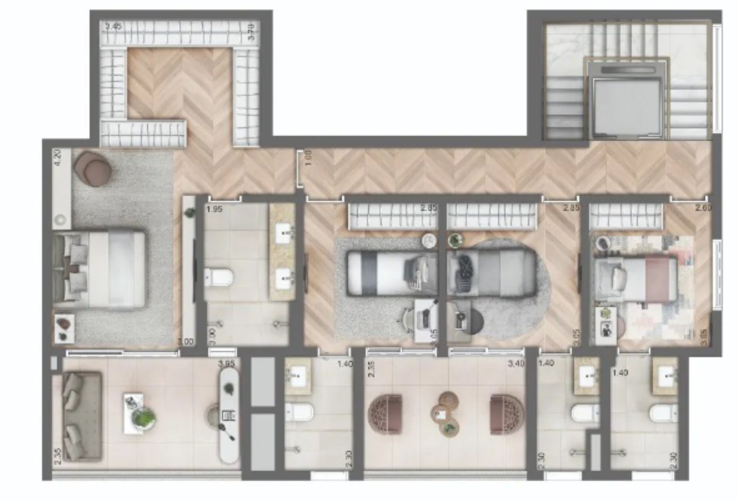 APARTAMENTO RESIDENCIAL em São Paulo - SP, Perdizes