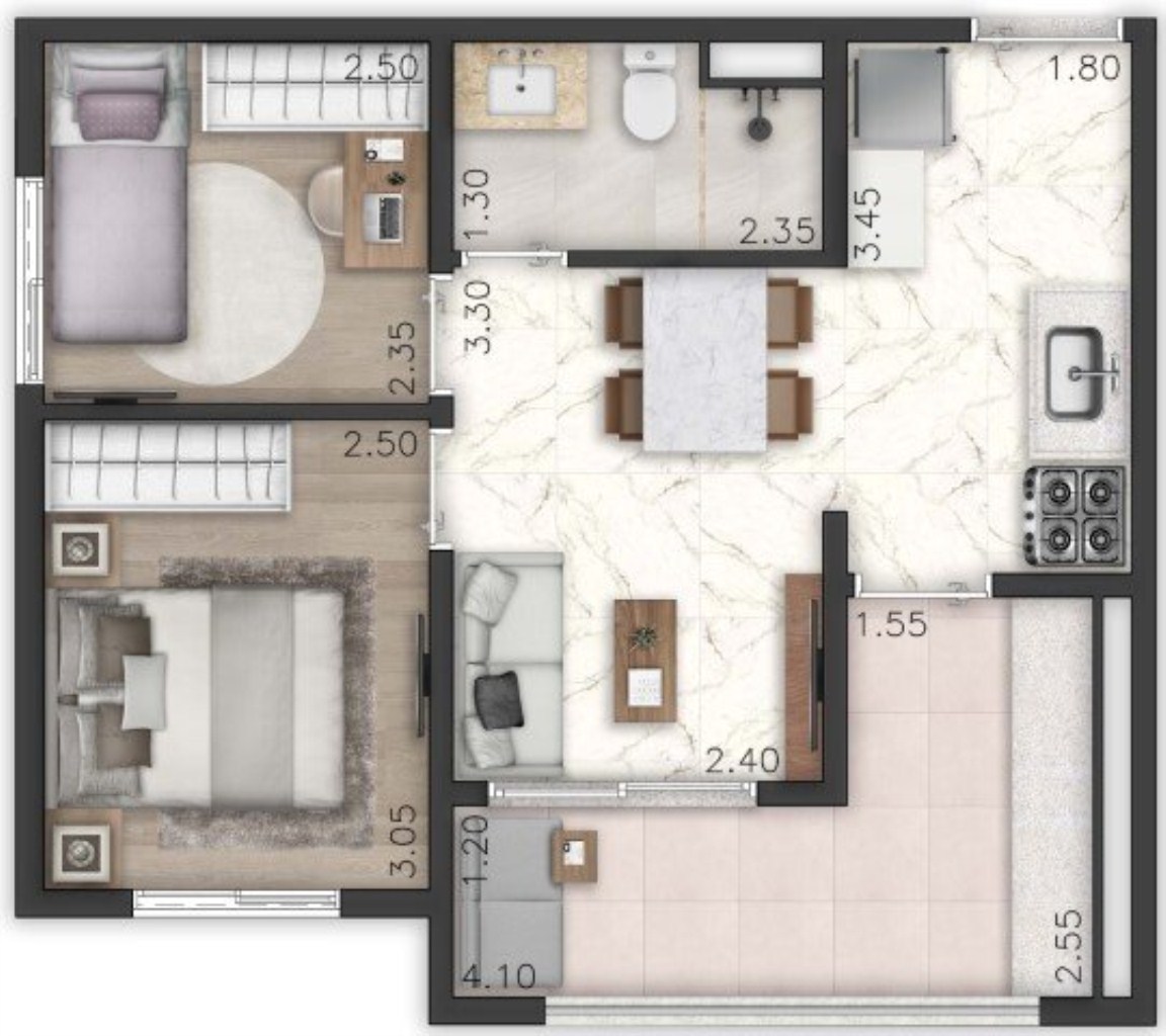 APARTAMENTO RESIDENCIAL em São Paulo - SP, Perdizes