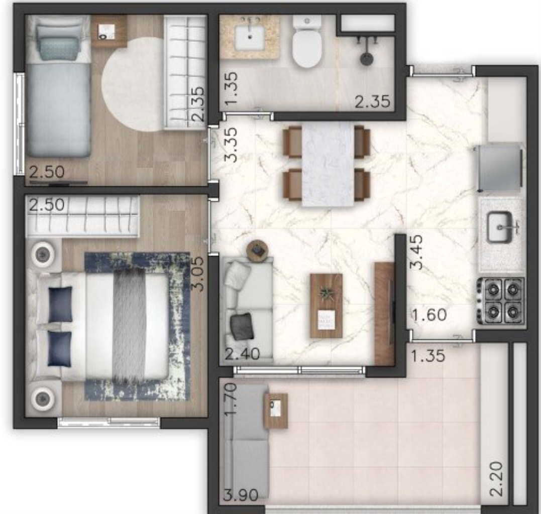 APARTAMENTO RESIDENCIAL em São Paulo - SP, Perdizes