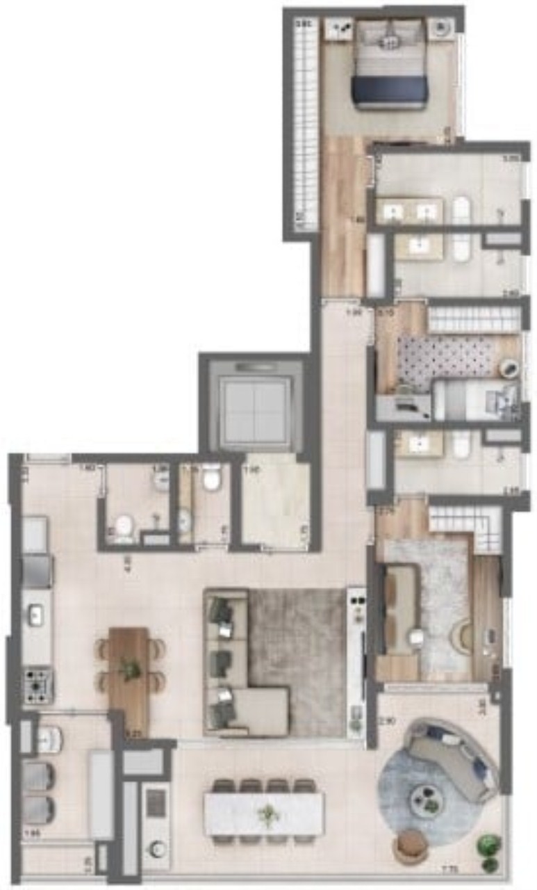 Apartamento residencial em são paulo - sp, perdizes