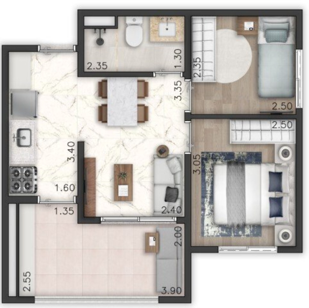 APARTAMENTO RESIDENCIAL em São Paulo - SP, Perdizes