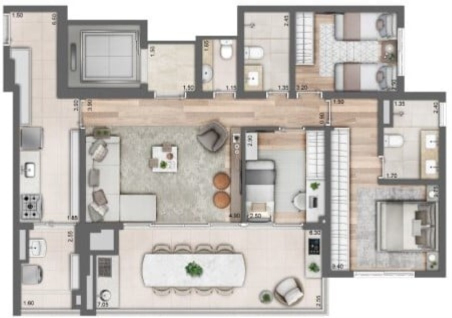 APARTAMENTO RESIDENCIAL em São Paulo - SP, Perdizes