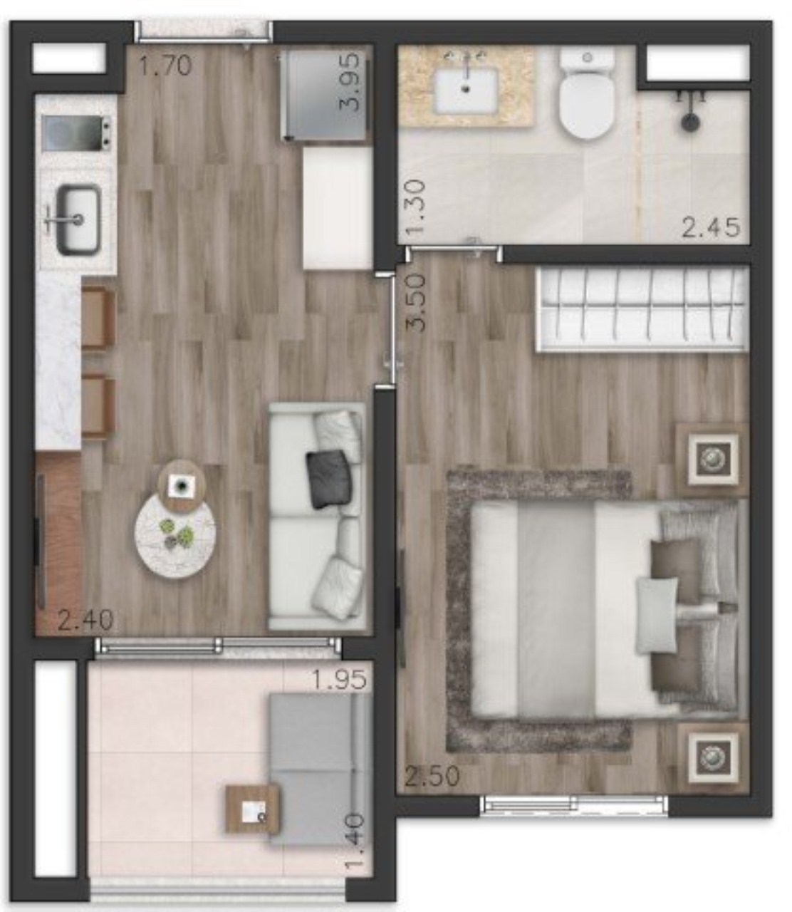APARTAMENTO RESIDENCIAL em São Paulo - SP, Perdizes