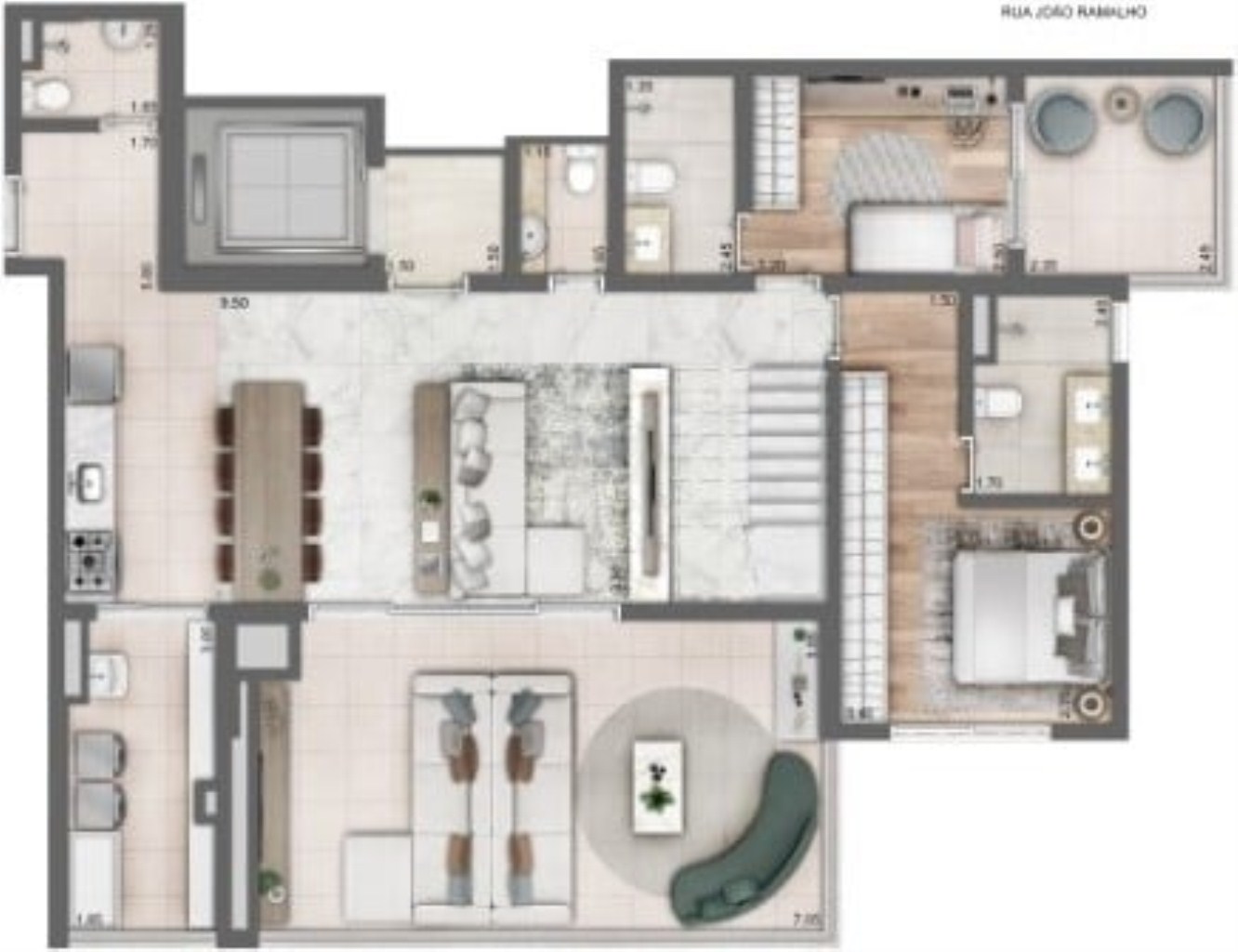 APARTAMENTO RESIDENCIAL em São Paulo - SP, Perdizes