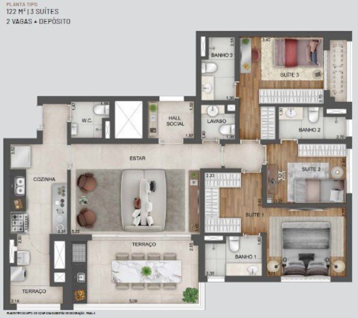 APARTAMENTO RESIDENCIAL em São Paulo - SP, Vila Clementino
