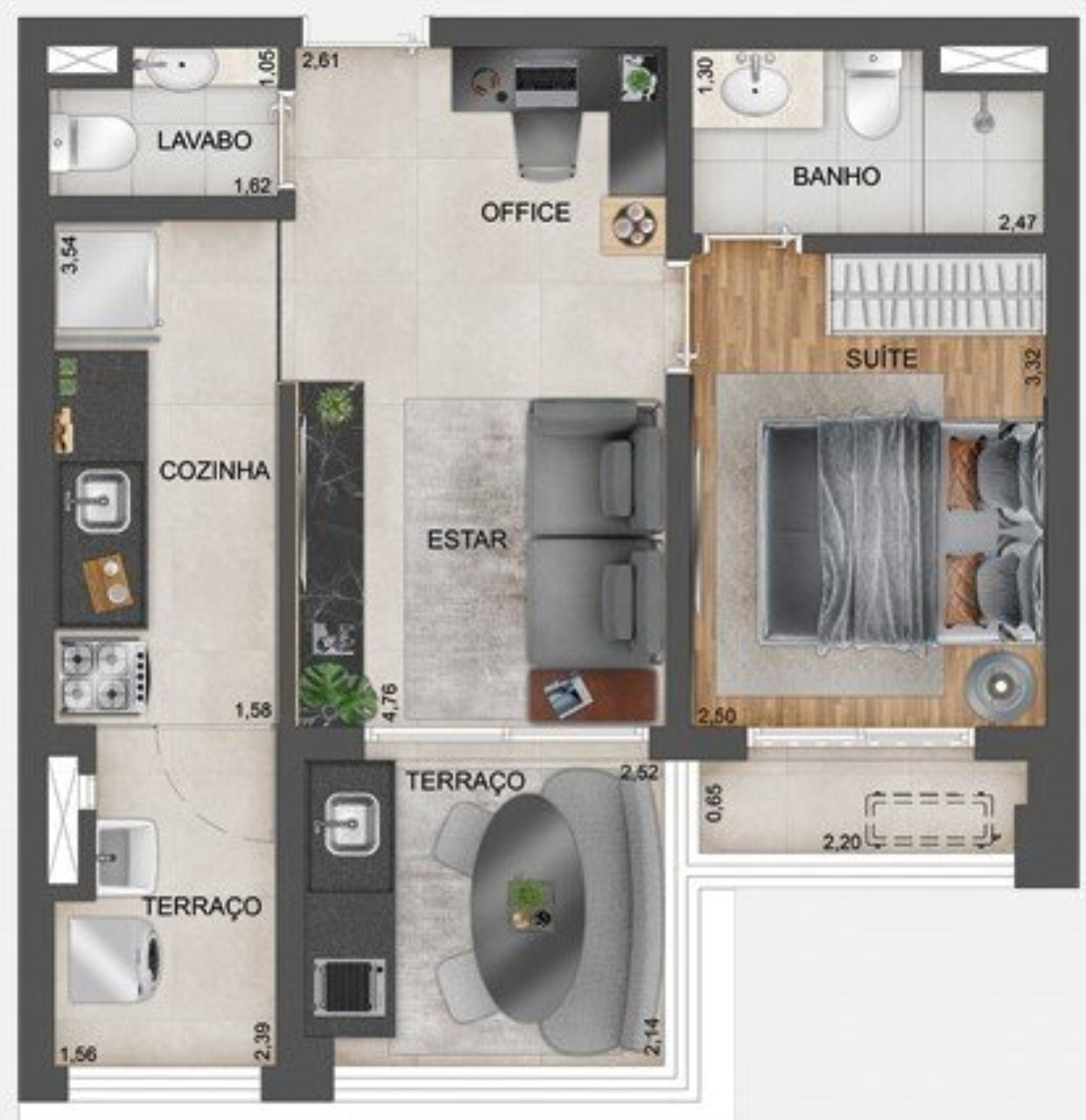 STUDIO RESIDENCIAL em São Paulo - SP, Vila Clementino