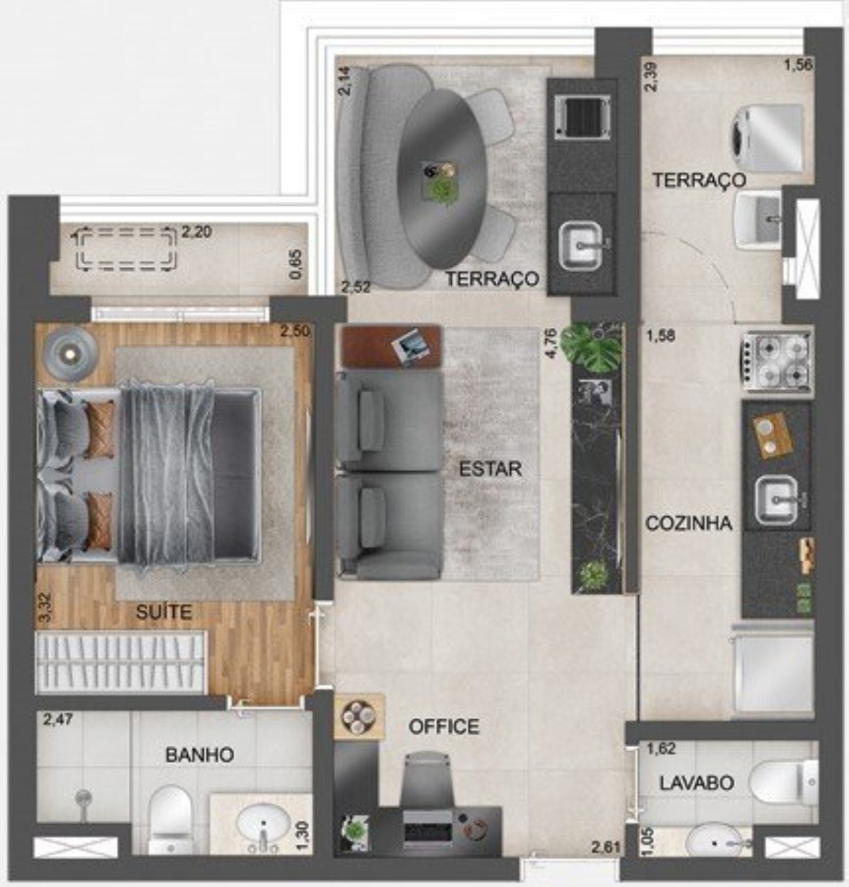 STUDIO RESIDENCIAL em São Paulo - SP, Vila Clementino