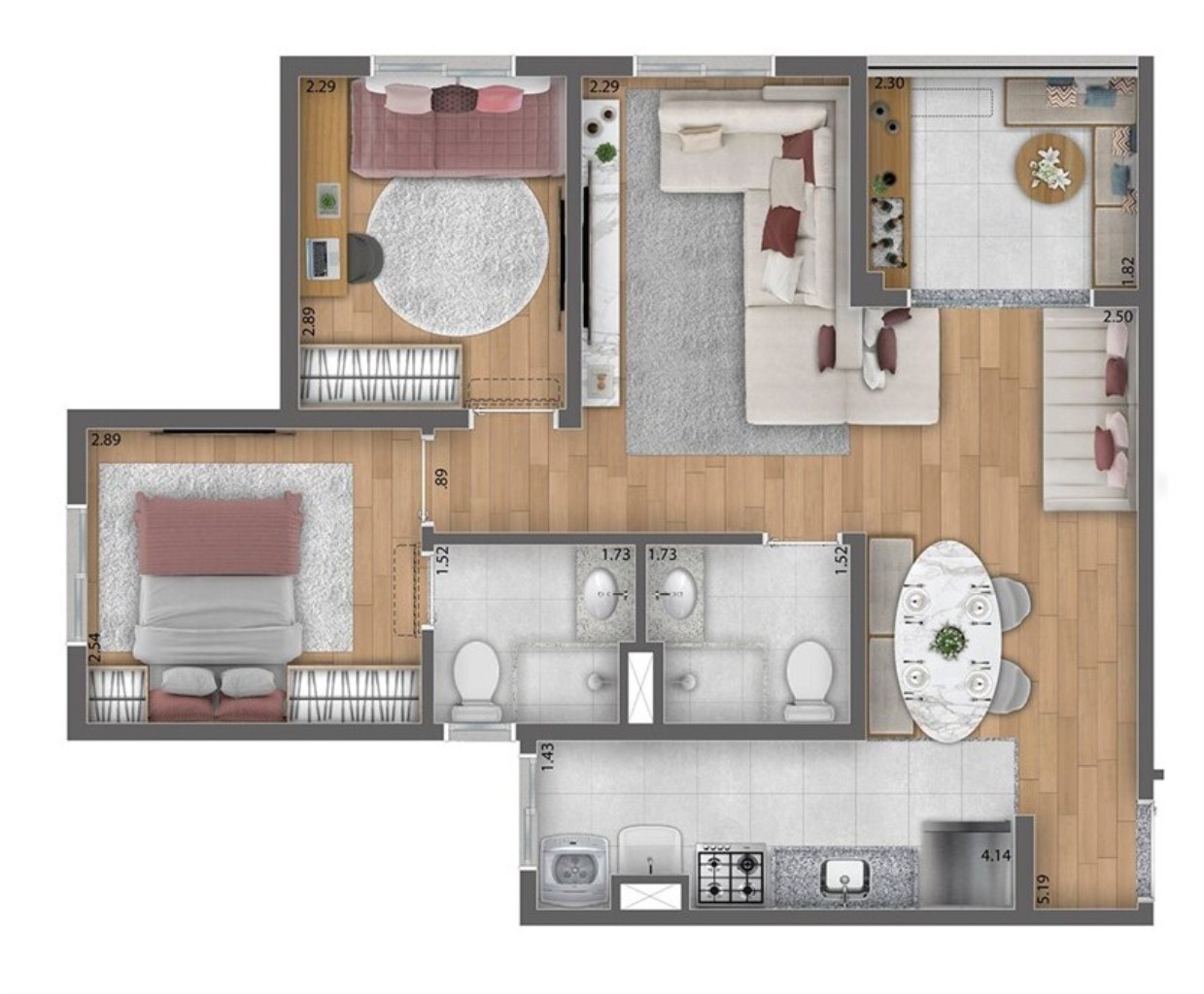 APARTAMENTO RESIDENCIAL em São Paulo - SP, Tatuapé