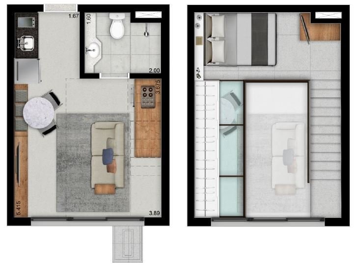 Apartamento à venda ,, 2 Quartos, 1 Suite, 1 Vaga, 55.01M², Vila Mariana, São Paulo - SP