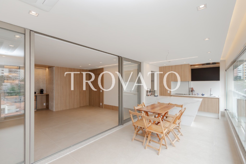 Apartamento à venda 3 suítes, living integrado, varanda gourmet, 2 vagas, 163m2 - Perdizes