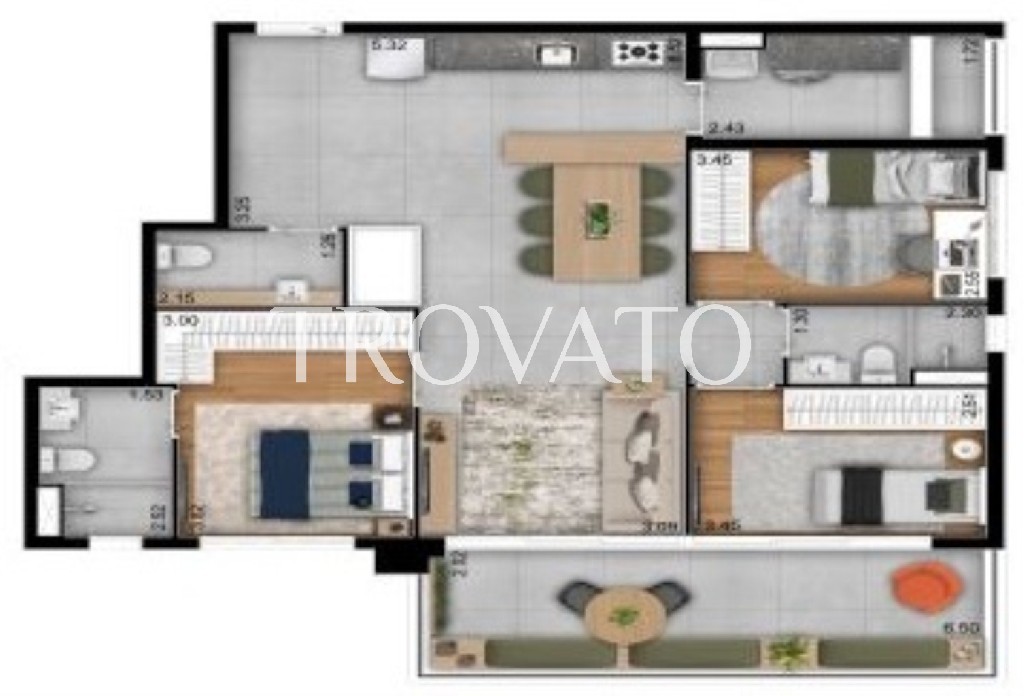 APARTAMENTO RESIDENCIAL em São Paulo - SP, Saúde