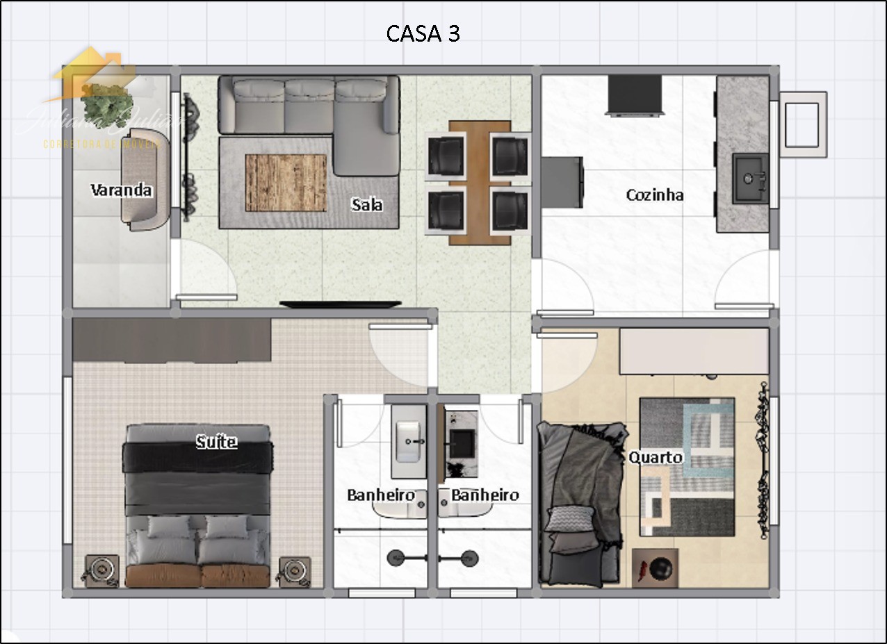 Casa à venda com 2 quartos, 65m² - Foto 21