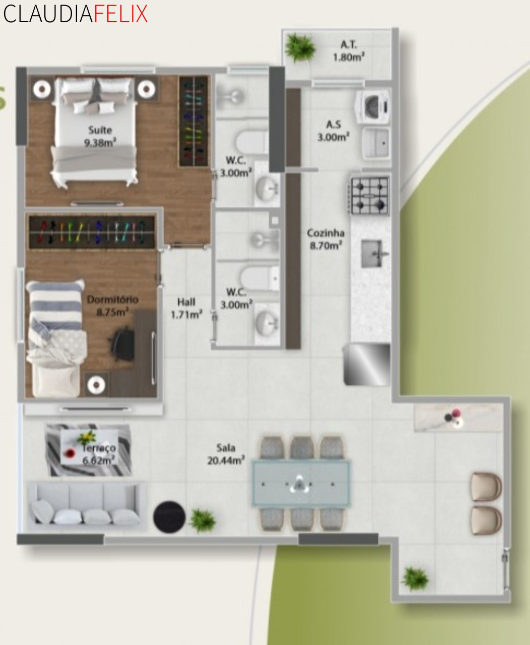 Apartamento, 2 quartos, 73 m² - Foto 16