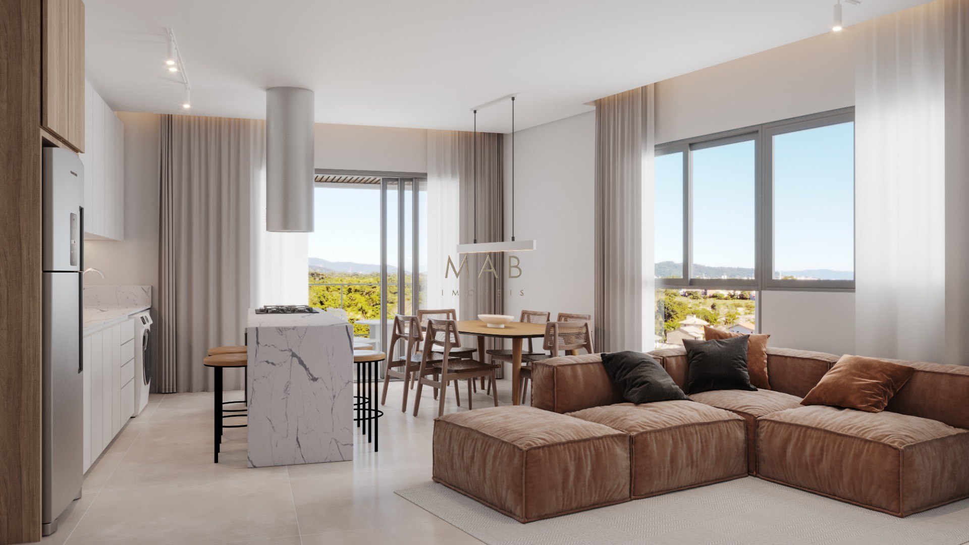 LEVEL UP na Cachoeira do Bom Jesus, Florianópolis. Studios, apartamentos de 2 dormitórios, gardens, duplex e coberturas, rooftop, coworking, academia