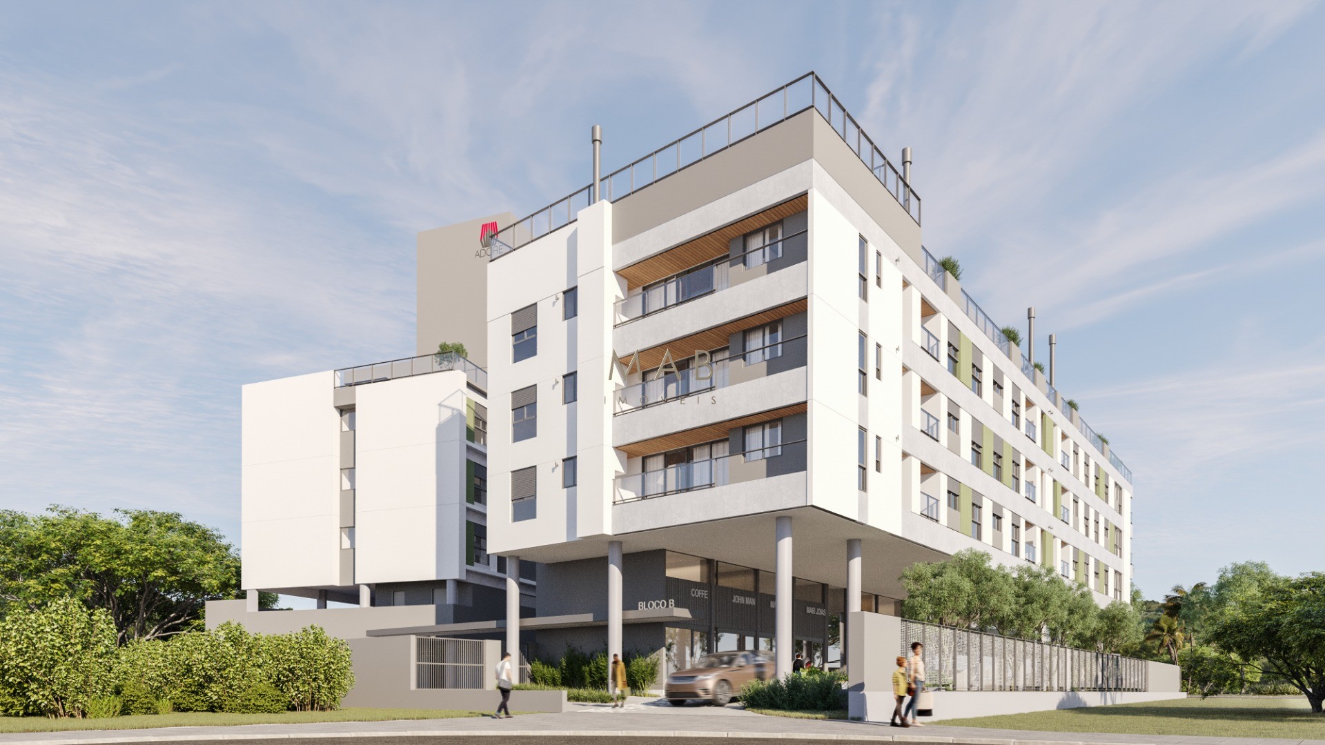 LEVEL UP na Cachoeira do Bom Jesus, Florianópolis. Studios, apartamentos de 2 dormitórios, gardens, duplex e coberturas, rooftop, coworking, academia
