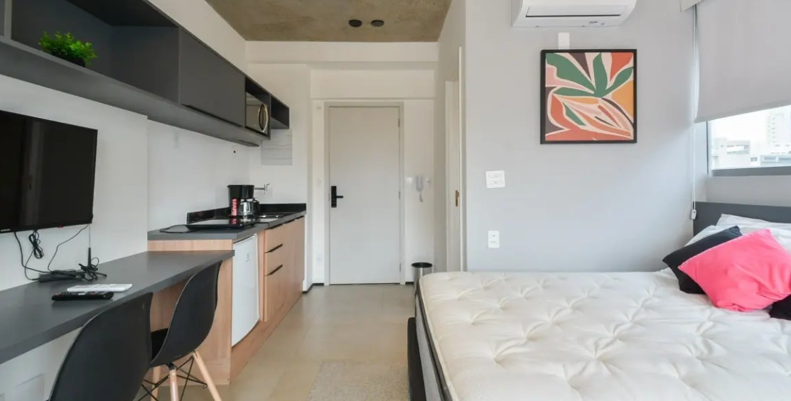 Apartamento, 1 quarto, 21 m² - Foto 2