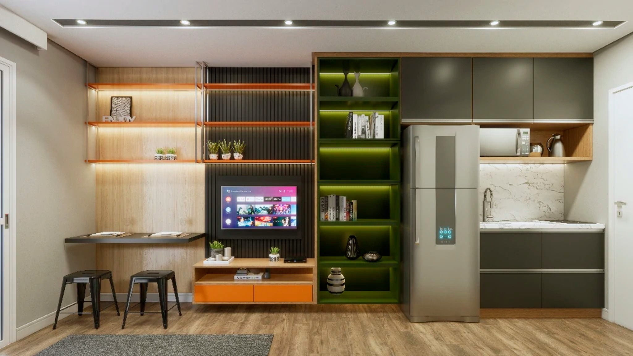 Apartamento, 1 quarto, 25 m² - Foto 1