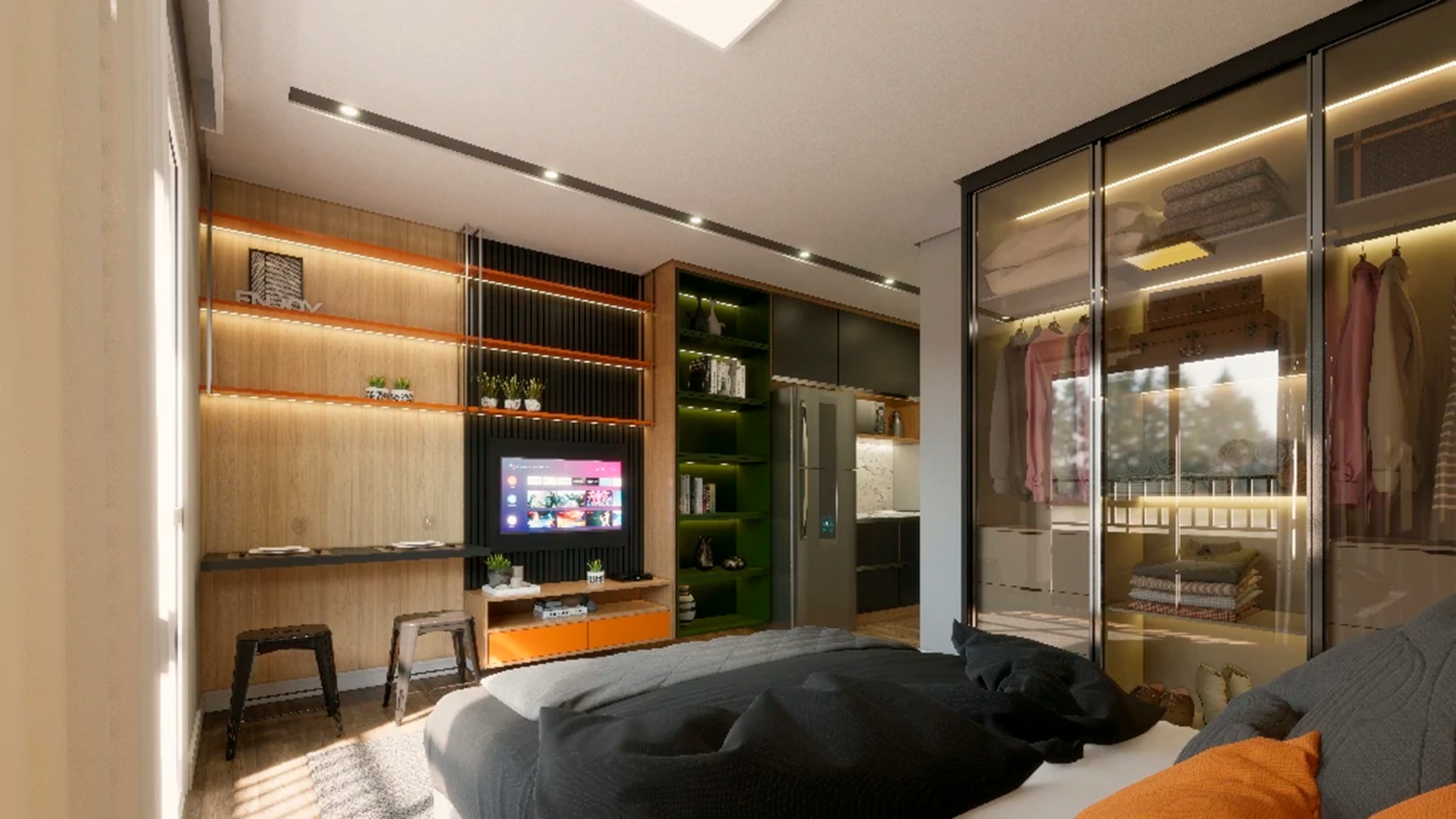Apartamento, 1 quarto, 25 m² - Foto 3