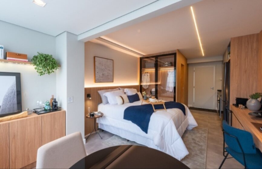 Apartamento, 1 quarto, 29 m² - Foto 1